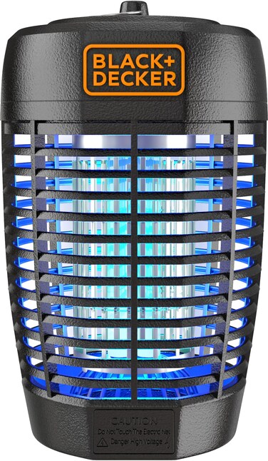 BLACK+DECKER Bug Zapper- Mosquito Repellent Outdoor &amp; Fly Traps for Indoors- Mosquito Killer &amp; Fly Zapper - Gnat &amp; Moth Traps for Home, Deck, Garden, Patio &amp; More
