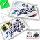 Basic Replacement Police Sticker Set SIZED TO FIT 30th Anniversary Little Tikes Cozy Coupe Toy Car Ride On with Eyes on Dash