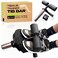 Premium Tib Bar Calf Workout Equipment - Anterior Tibialis Trainer Tibia Dorsi Calf Raise Machine - Tibialis Bar Knees Over Toes Equipment for Calves/Shins/Ankles, Fits 2" Olympic Weight Plates