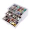 Acrylic Rock Collection Display Case Rock Collection Box for Kids Display Cases for Collectibles Crystal Display Case Holder Shadow Boxes Display Cases Display Cabinet Fossil Display Box