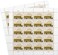 School Bus Additional Ounce Postage Stamps 2 Sheets of 20 Students Children Teachers Celebration Party Announcement (40 Stamps)