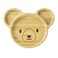 PandaEar Bamboo Wooden Baby Plates with Suction- Divided Unbreakable- Non-Slip (Panda Shape)