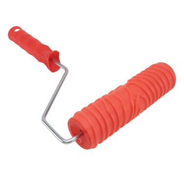 T Tool Tools 7-inch Textured Paint Roller Pattern Paint Roller for Walls DIY Wall Decor Empaistic Grain Painting Roller with Handle Rollers Painting Tools