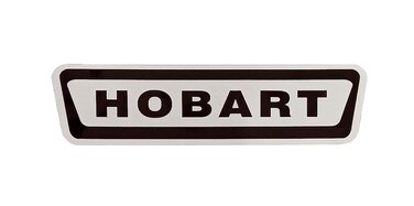 Hobart Genuine OER Replacement Part - Small Metallic Label Set - Pack of 5 (4.1" x 1.3")