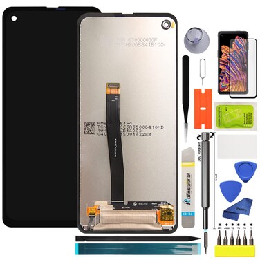 iParto 6.3 inch Screen Replacement for Samsung Galaxy Xcover Pro G715 G715FN/DS G715F G715W G715U G715U1 Screen Replacement Kit LCD Display Touch with Professional Tools