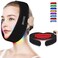 TUOB Red Light Therapy for Neck Chin Firming V Face Lifting, 8 Colors LED Infrared Light Therapy Belt, Rechargeable &amp; Wireless Light Therapy Device Benefit for Chin Firming Neck Wrist Pain Relief