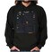 Brisco Brands PACMAN Game Over Retro Video Gaming Hoodie Sweatshirt Women Men Black