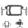 Fotga Aluminum Universal Smartphone Cage Photo Video Stabilizer with Handles Rig for iPhone 16 15 14 Pro Max Samsung Cell Phone Vlog Live Stream Video Recording,with Cold Shoe Tripod Mount