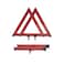 Reflective Triangle - Warning Orange Ttriangle Reflector - Foldable Emergency Triangles for Vehicles, Trucks - Safety Triangle for Highway &amp; Roadside, Hazard Sign, 2 Pcs