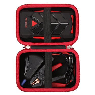 FBLFOBELI Hard Storage Carrying Case for NEXPOW T11F Portable Jump Starter, 12V Car Battery Jumper Starter Power Pack Storage Holder