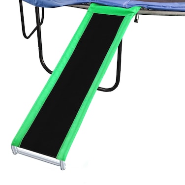 Trampoline Slide 60'' Length Universal Slide for Trampoline, Wear-Resistant Durable PP Material, Thicken Bold Steel Tube, Sturdy, Stable, Safe, Easy Assemble