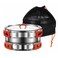 Camping Cooking Set,Camping Cookware Set,304 Stainless Steel Camping Pots and Pans Set, Includes Pot Nonstick Frying Pan Kettle in Mesh Bag for Hiking Outdoor Cooking Backpacking for 1-2 People