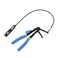 Renekton Flexible Hose Clamp Plier 24 inch Wire Long Reach Compatible, Car Truck Fuel Oil Water Pipe Repair Tool, Blue