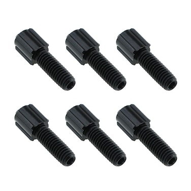 MEETOOT 6PCS M6 Road Bike Rear Derailleur Brake Cable Line Thumb Shifter Adjuster Screw Brake Cable Screw