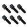 MEETOOT 6PCS M6 Road Bike Rear Derailleur Brake Cable Line Thumb Shifter Adjuster Screw Brake Cable Screw