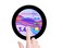 waveshare 3.4inch DSI LCD Compatible with Raspberry Pi 5/4B/3B+/3A+, CM3/3+/4, Circle Touch Display, 800&times;800 Resolution, IPS, 10-Point Touch