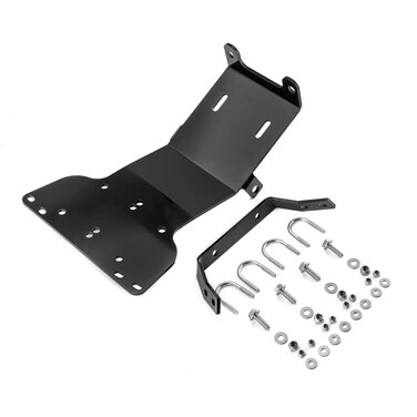 WeiSen Winch Mounting Bracket Plate Compatible with Honda Rancher TRX350 400 FE FM TE TM FA FGA 2000-2007