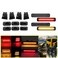 TOTMOX 14 Pack Hummer H2 Cab Roof Lamps Compatible with 2003-2009 Hummer H2 and H2 SUT Top Clearance LED Side Marker Light Kit Front Rear Amber/Red Cab Roof Lamps Replacement