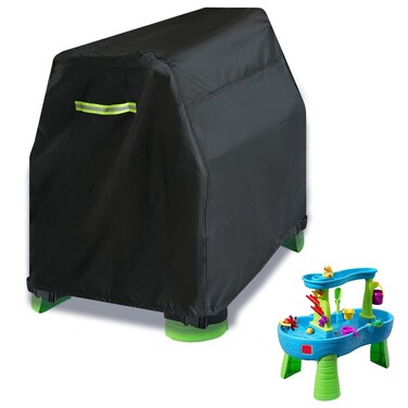 AMMSUN Kids Water Table Cover Fit Rain Showers Splash Pond Water Table,Waterproof Dust Proof Anti-UV Outdoor Water Table Toys Coverfor Toddlers -Cover only