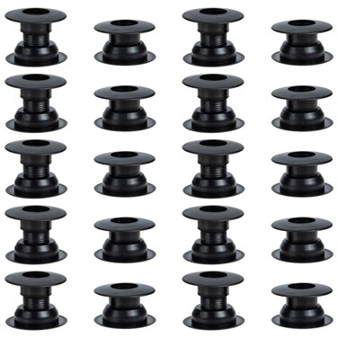 LIOOBO Table Foosball Bushings: Table Football Board Bearings, Foosball Table Machine Accessories, Foosball Table Shafts Covers Parts (10Pairs Hole Diameter 16mm)