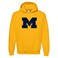 UGP Campus Apparel AH02 - Michigan Wolverines Primary Logo Hoodie - Large - Gold