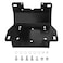 Winch Mount Plate Bracket Kit Compatible with 2016-2024 Yamaha Grizzly/Kodiak 700, Heavy Duty Steel, Black, Replaces 101275
