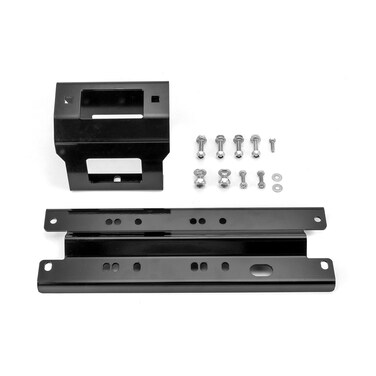 WeiSen Winch Mounting Bracket Plate No Drill Compatible with Polaris Sportsman 400 450 500 800 2005-2010