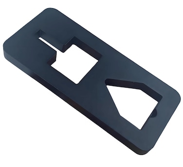 NouraVita T Post Puller Plate - with Heavy Duty Steel - Effortlessly Remove T-Posts or Fence in Farm&amp;Garden, Use Chains,Handyman Jack to Pull Out The T-Post from The Ground