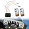 2pcs Wireless Winch Remote Control Kit 12V Universal Mini Car Wireless Winch Electric Remote Switch Control Universal for Truck Jeep ATV SUV