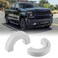 TECHPICCO Tow Hook Covers Fit for Chevy Silverado 1500 2007-2025, Hitch Cover Front Customized Car Tow Hooks Compatible with Chevrolet Silverado 1500 Accessories 2007-2025 (White)