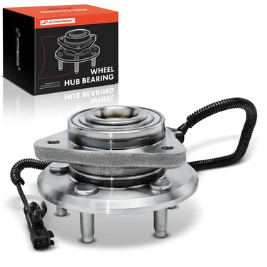 A-Premium Front Wheel Bearing and Hub Assembly with ABS &amp; 5-Lug Compatible with Jeep Liberty 2008-2012, Dodge Nitro 2007-2011, 4WD and with 4-Wheel ABS