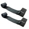 Boxer 2 Pack Roll Off Winch Strap with Flat Hook 4-inch x 5 feet - Heavy Duty Container Hook - Truck and Trailers