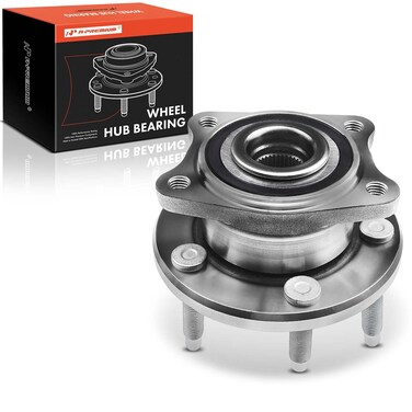 A-Premium Rear Wheel Bearing and Hub Assembly with 5-Lug Compatible with Ford Five Hundred 05-07, Freestyle 05-07, Taurus 08-09, Taurus X 08-09, Mercury Montego 05-07, Sable 08-09
