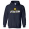 UGP Campus Apparel AH1259 - Michigan Wolverines Football Charge Hoodie - Large - Navy