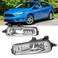 Fancemot Front Bumper Fog Lights Compatible with 2015-2018 Ford Focus, OE# F1EZ15201A, F1EZ15200A
