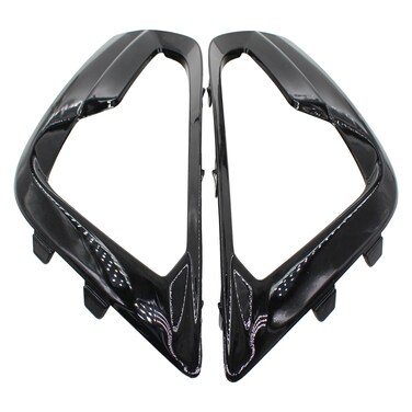 ApplianPar Front Left and Right Side Bumper Fog Light Lamp Cover Bezel for Ford EcoSport 2018-2021