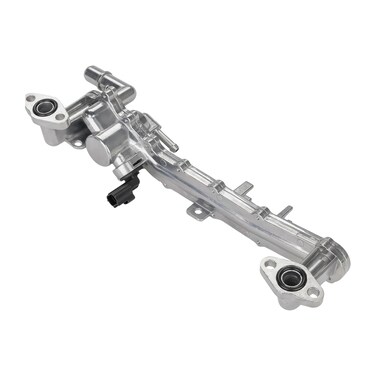 WMPHE Aluminum Rear Coolant Water Heater Pipe Compatible with LAND ROVER LR4 RANGE ROVER SPORT V8 5.0L 2010-2020 Replacement for LR109402 LR122709 LR087559 LR077042 LR018273 AJ814007 AJ812458 AJ813849