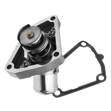 A-Premium Coolant Thermostat Housing Assembly Compatible with Nissan Maxima 370Z INFINITI Q50 Q60 Q70 Q70L QX50 EX35 EX37 FX35 FX37 G25 G37 I30 M35h M37