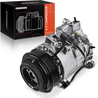 A-Premium Air Conditioner AC Compressor with Clutch Compatible with Lexus LS430 4.3L 2001-2003
