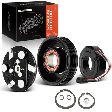 A-Premium Air Conditioner AC Compressor Clutch Kit Compatible with Nissan Sentra 2013-2019 1.6L 1.8L