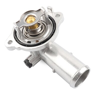 Upgrade Aluminium Thermostat Housing Compatible with Dodge Jeep 3.6 3.6L - 2011-2015 Durango &amp; Grand Cherokee, 2012-2017 Wrangler JK JKU, 2018 Wrangler JK, Replace 902-852, 902852, 5184651AH 5184651AG