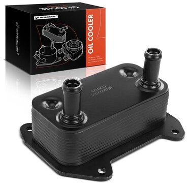 A-Premium Engine Oil Cooler Compatible with Sea-Doo GTI 130 2007-2015, GTI 150 2007, GTI 155 2008-2015, GTX 155 2007-2015, GTX 215 2007-2015, GTX 260 2010-2015, Black, Replace# 420888852