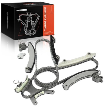 A-Premium Engine Timing Chain Kit [fits SOHC, 6Cyl 3.7L] Compatible with Dodge Dakota, Durango, Nitro, Ram 1500 &amp; Jeep Commander, Grand Cherokee 5-10 &amp; Liberty &amp; Mitsubishi Raider &amp; Ram 1500, Dakota