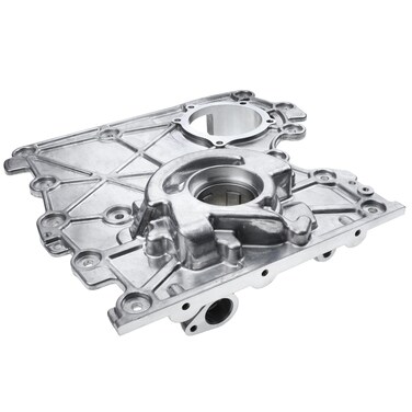A-Premium Engine Timing Chain Cover with Oil Pump Compatible with GMC Envoy, Canyon &amp; Chevrolet Colorado, Trailblazer &amp; Buick Rainier &amp; Hummer H3 &amp; Isuzu Ascender &amp; Oldsmobile Bravada &amp; Saab 9-7x