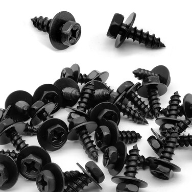 30pcs Hex Head Tapping Screw OE 90159-60498, Screws Replacement for RAV4 Avalon Camry Highlander Prius ES300h GS350