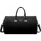Modoker Convertible Garment Bags for Travel, Carry on Garment Duffel Bag for Women Men Weekender - 2 in 1 Hanging Suitcase Suit Travel Bags, Black