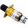 SPJIUQI 12V 3-Terminal Fuel Shut Off Solenoid SA-4752-12 12S7U1B2A Compatible with Woodward 2003 Deutz 05712910 Bomag BW190AD-4 BW213D-4 BW161AC-4 BW161AC-4 BW80 Shutdown Solenoid