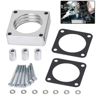 YESHMA Throttle Body Spacer Compatible with Jeep Wrangler TJ YJ 1987-2006, Throttle Body Spacer Compatible with Cherokee XJ 1984-2001