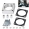 YESHMA Throttle Body Spacer Compatible with Jeep Wrangler TJ YJ 1987-2006, Throttle Body Spacer Compatible with Cherokee XJ 1984-2001