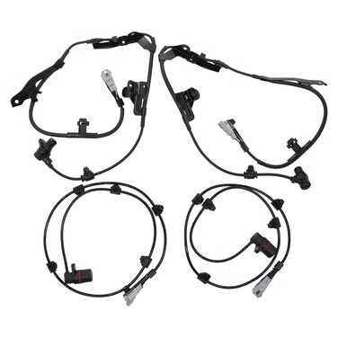MOTOKU Front Rear ABS Wheel Speed Sensor Set for Toyota Sequoia 4.7L 2001-2007 Left Driver and Right Passenger Side